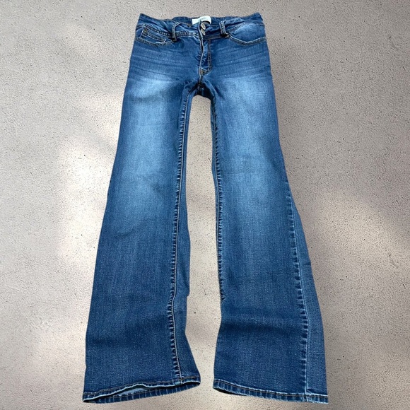 Angels Mid Rise Bootcut Jeans - Picture 2 of 6